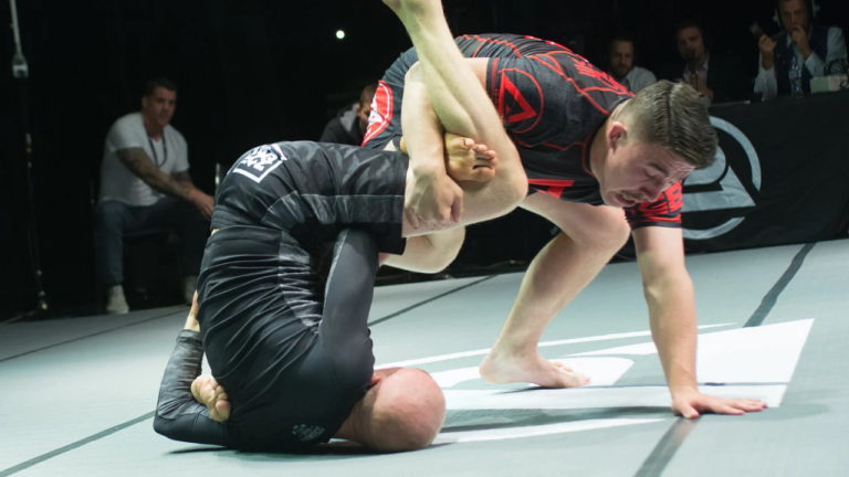 Ashi-Garami aplicado en un torneo de Grappling NoGi