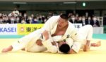 Tatsuru Saito y Kokoro Kageura en el All Japan Judo Championship
