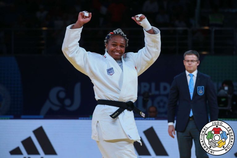 Romane Dicko (FRA), la numero uno del mundo en la categoria +78kg