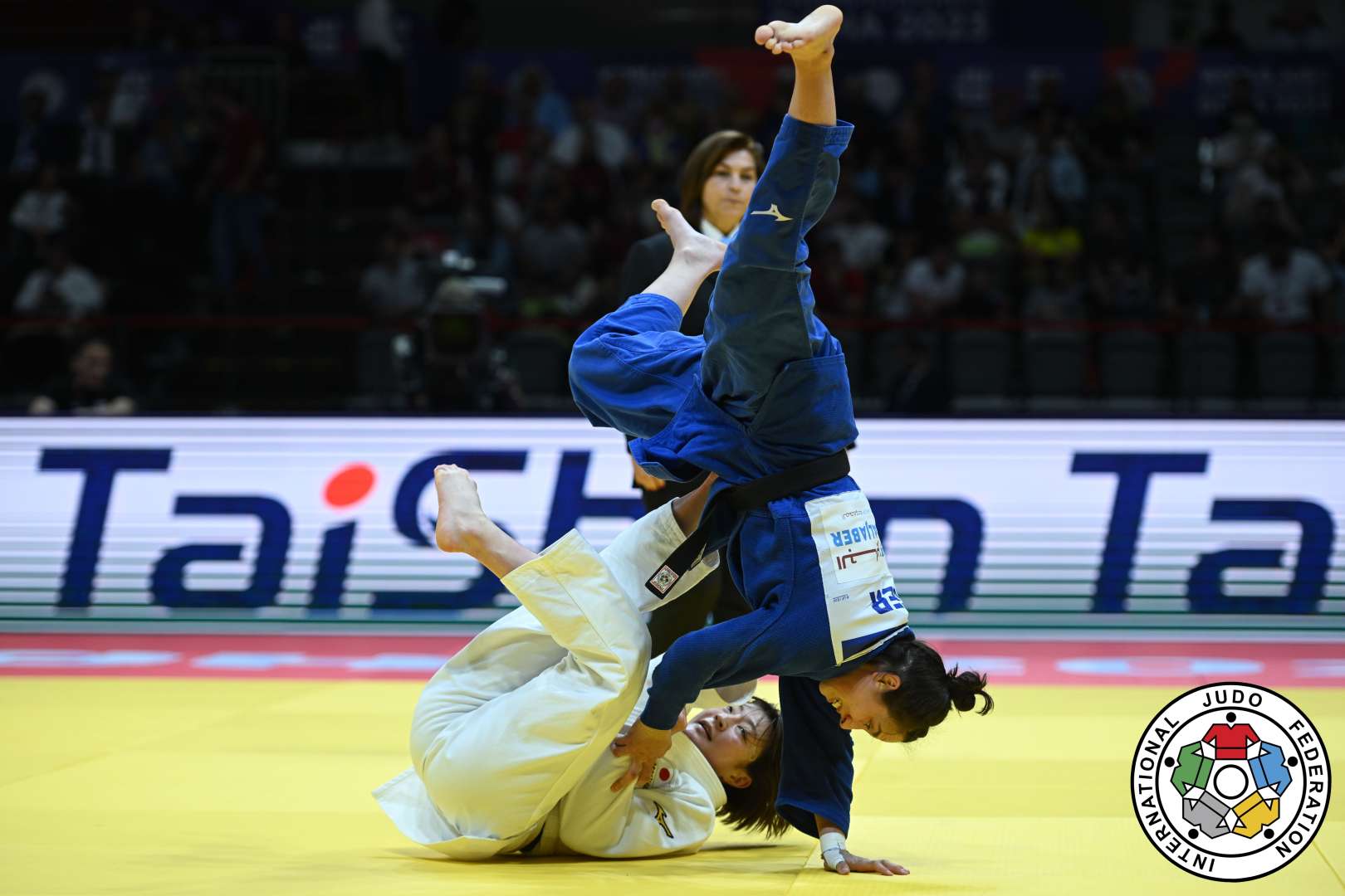 Tomoe-Nage, técnica favorita de la japonesa Tsunoda.