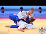 Daria Bilodid (UKR) - Kesa-Gatame en el Mundial de Masters de Hungria, 2023